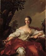 Jjean-Marc nattier, Portrait of Madame Geoffrin